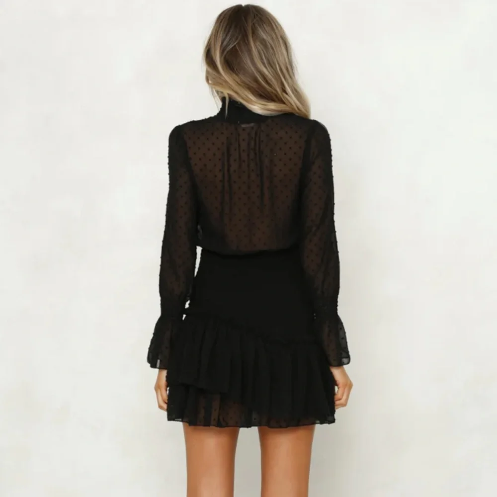 Don’t Take it Personal Black Dress - Picture 2 of 4